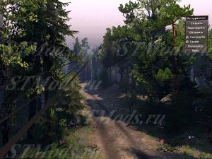 Карта «Peaks» версия 1 для SpinTires (v03.03.16)