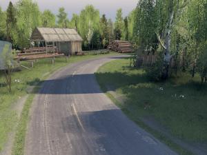 Карта «Переезд» версия 1.0 для SpinTires (v03.03.16)