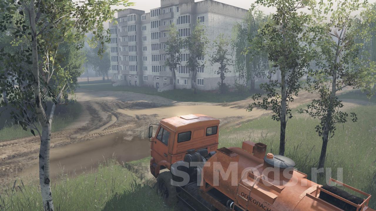 Скачать Карта «Перекрёсток семи дорог» версия 1.0 для SpinTires (v03.03.16)