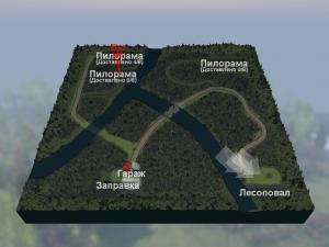 Карта «Первая» версия 1.0 для SpinTires (v03.03.16)