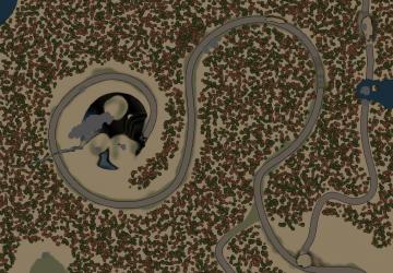 Карта «Песчаный карьер» версия 1.666 для SpinTires (v03.03.16)