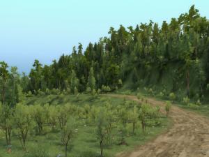 Карта «Плотина» версия 01 для SpinTires (v03.03.16)