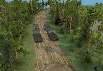 Карта «Подъём» версия 2 для SpinTires (v03.03.16)