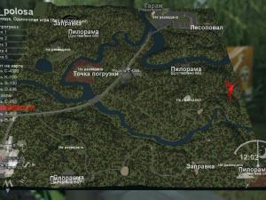 Карта «Полоса» версия 2.0 для SpinTires (v03.03.16)