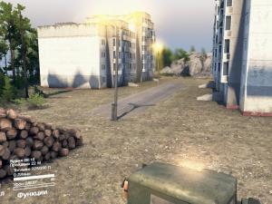 Карта «Поселок Кирова» версия 0.1 для SpinTires (v03.03.16)