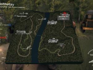 Карта  «Последний день» версия 1.0 для SpinTires (v03.03.16)