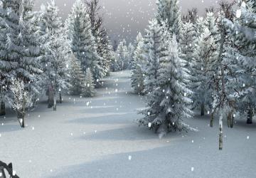 Карта «Последствие снегопада» версия 1.0 для SpinTires (v03.03.16)
