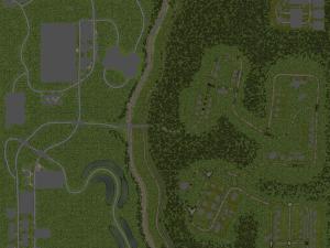 Карта «Пригород» версия 1.0 для SpinTires (v03.03.16)