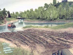 Карта «Призыв Ильича 2 - Пустошка» версия Lite для SpinTires (v03.03.16)