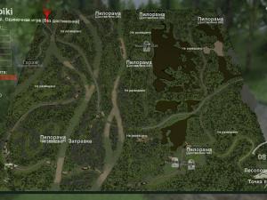 Карта «Пупики» версия 1 для SpinTires (v03.03.16)