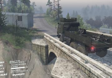 Карта «Пьяные грузчики» версия 1.0.0 для SpinTires (v03.03.16)