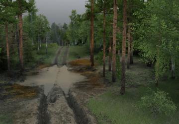 Карта «Пять озёр» версия 1.0 для SpinTires (v03.03.16)