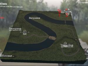 Карта «Работа №2» версия 1.0 для SpinTires (v03.03.16)