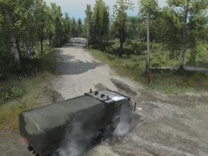 Карта «Разорванные берега» версия 1.0 для SpinTires (v03.03.16)