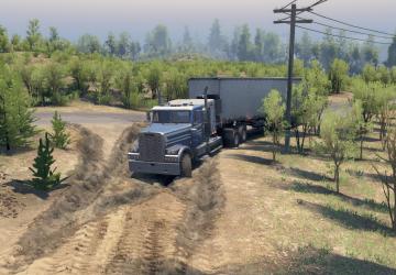 Карта «Реальные дальнобойщики 4» версия 1.0 для SpinTires (v03.03.16)