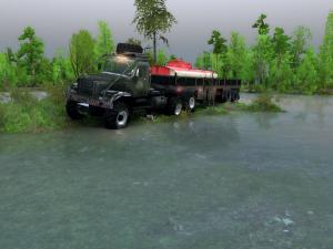 Карта «Recovery after flood» версия 1 для SpinTires (v03.03.16)
