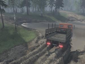 Карта «Река» версия 1 для SpinTires (v03.03.16)