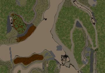 Карта «Река» версия 1.0 для SpinTires (v03.03.16)