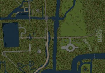 Карта «Река по дорог» версия 01 для SpinTires (v03.03.16)