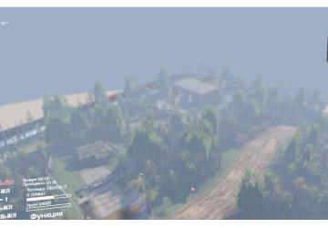 Карта «Река по дорог» версия 01 для SpinTires (v03.03.16)