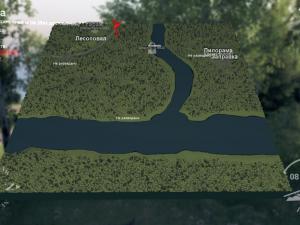 Карту Карта «Река» версия 1.0 для SpinTires (v03.03.16)