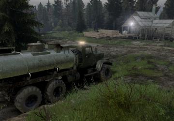 Карту Карта «Ручей» версия 1 для SpinTires (v03.03.16 / 1.7.1)