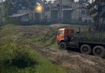 Карту Карта «Ручей» версия 1 для SpinTires (v03.03.16 / 1.7.1)