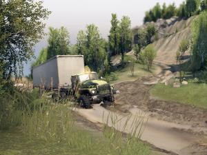 Карта «Ручьи» версия 1.1 для SpinTires (v03.03.16)