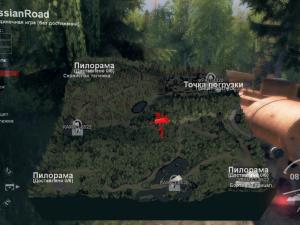 Карта «Русская Дорога» версия 1.0 для SpinTires (v03.03.16)