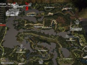 Карта «Русская Тайга» версия 1.0 для SpinTires (v03.03.16)