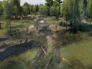 Карту Карта «Село» версия 1.0 для SpinTires (v03.03.16)