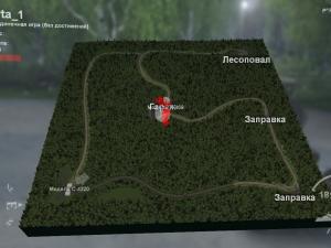 Карту Карта «Село Рябково» версия 1.0 для SpinTires (v03.03.16)