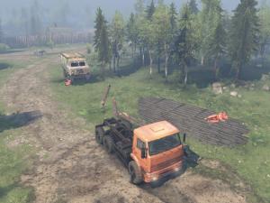 Карта «Север» версия 1.0 для SpinTires (v03.03.16)