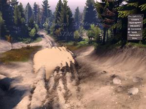 Карта «Север» версия 1 для SpinTires (v03.03.16)