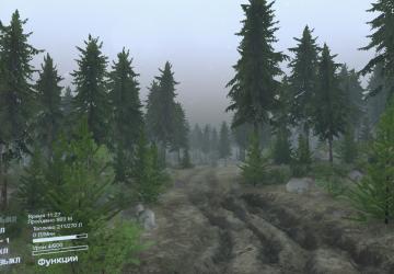 Карта «Сосновка» версия 1.0 для SpinTires (v03.03.16)