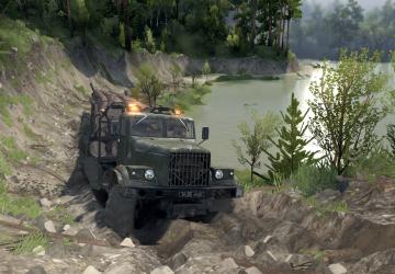 Карта «Старый док» для SpinTires (v03.03.16)