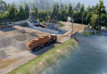 Карта «Старый док» для SpinTires (v03.03.16)