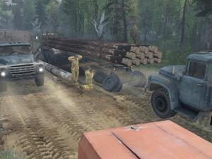 Карта «Свирепые львы» версия 1 для SpinTires (v03.03.16)