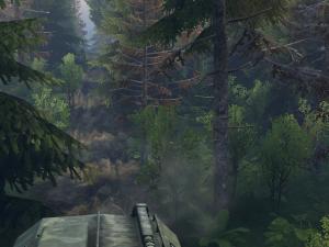 Карта «Swampy Woods» версия 1.0 для SpinTires (v03.03.16)