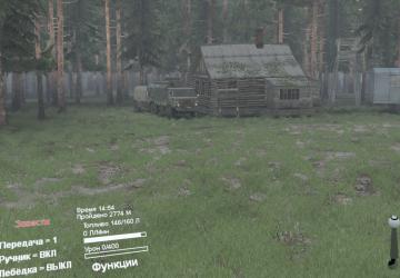 Карта «Таежное озеро» версия 1.0 для SpinTires (v03.03.16)