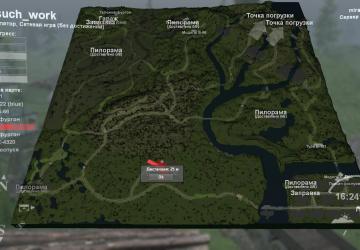 Карта «Такая работа» версия 1.0 для SpinTires (v03.03.16)