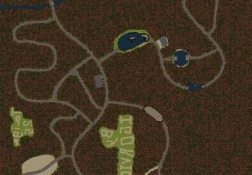 Карта «Тайга 25» версия 22.06.15 для SpinTires (v13.04.15)