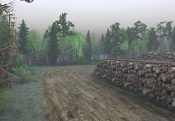 Карта «Тайга 2» версия 1.0 для SpinTires (v03.03.16+)