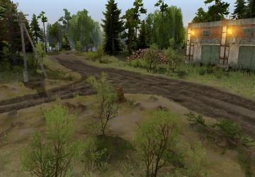 Карта «Тайга» версия 1 для SpinTires (v1.7.0)