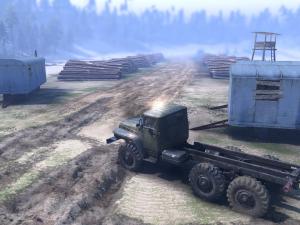 Карта «Тёмная река» версия 1.0 для SpinTires (v03.03.16)