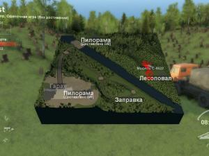 Карта «Тест» версия 0.1 для SpinTires (v03.03.16)
