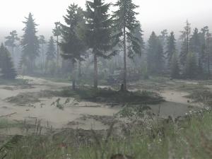 Карту Карта «The Forest Roads» версия 1.01 Lite для SpinTires (v03.03.16)