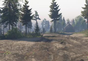 Карта «The Forest Roads» версия Lite для SpinTires (v03.03.16)