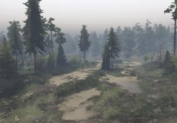 Карта «The Forest Roads» версия Lite для SpinTires (v03.03.16)