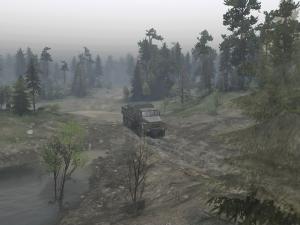 Карта «The Forest Roads» версия 1.01 для SpinTires (v03.03.16)